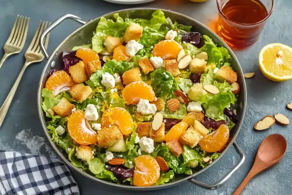 Sweet & Tangy Mandarin Orange Salad: Customizable for Any Meal